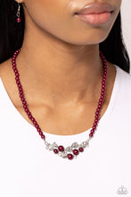 Load image into Gallery viewer, Paparazzi Pampered Pearls - Red Necklace
