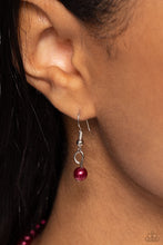 Load image into Gallery viewer, Paparazzi Pampered Pearls - Red Necklace

