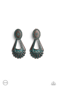 Paparazzi Casablanca Chandeliers - Brass Earrings