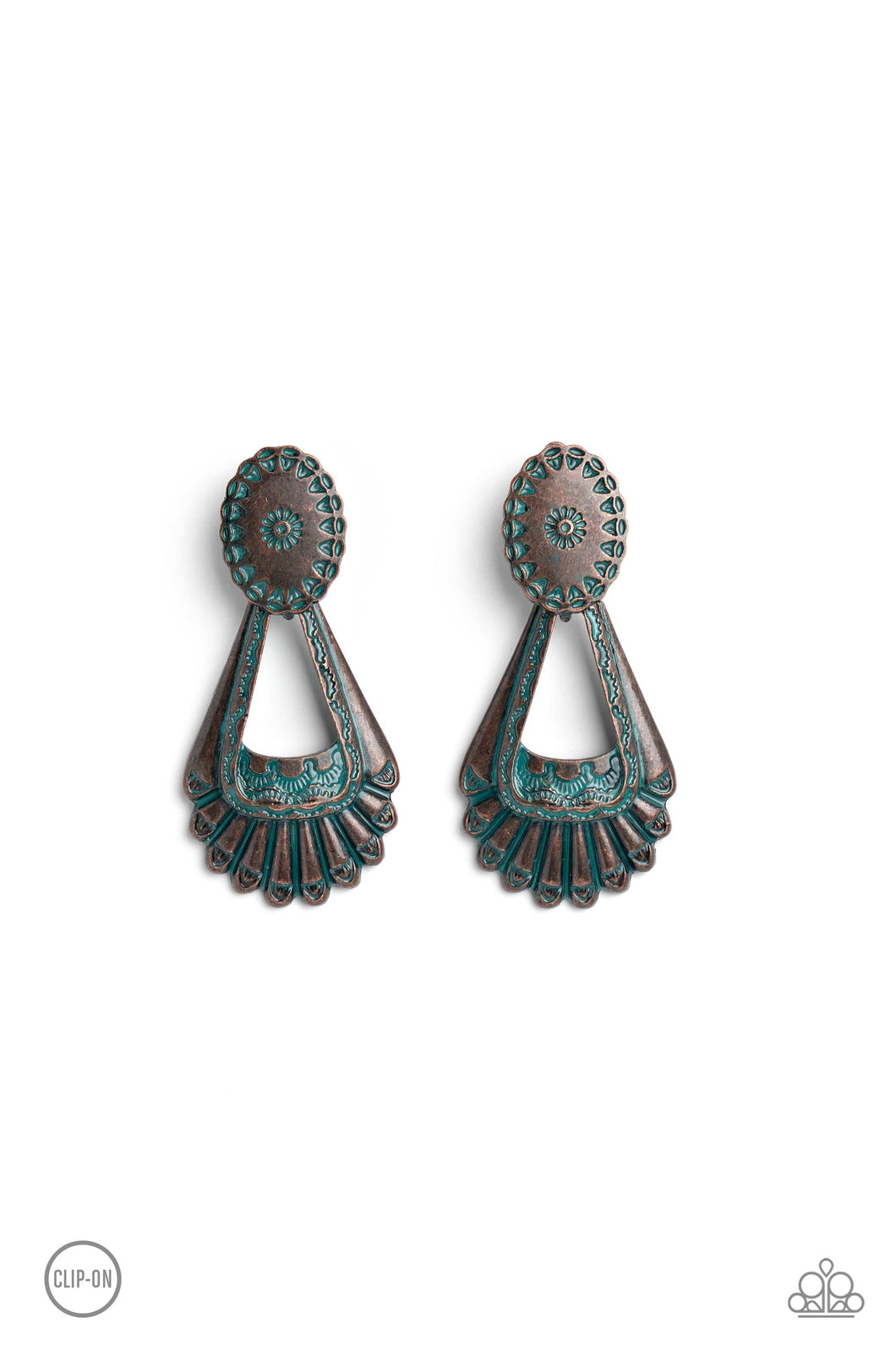 Paparazzi Casablanca Chandeliers - Brass Earrings