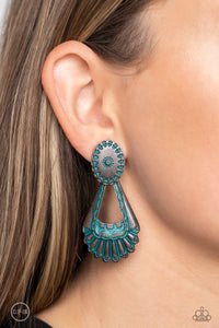 Paparazzi Casablanca Chandeliers - Brass Earrings