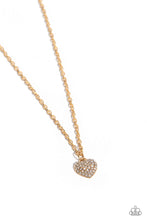 Load image into Gallery viewer, Paparazzi Goin Courtin - Gold Necklace

