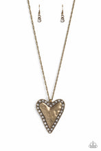 Load image into Gallery viewer, Paparazzi Radiant Romeo - Brass Necklace

