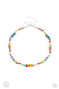 Paparazzi Flower Child Flair - Multi BL/MT Necklace