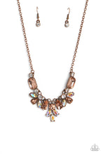 Load image into Gallery viewer, Paparazzi Prima Donna Dazzle - Copper Necklace
