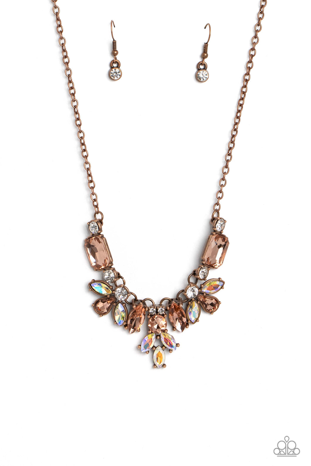 Paparazzi Prima Donna Dazzle - Copper Necklace