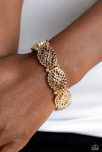 Load image into Gallery viewer, Paparazzi Curly Chic - Gold Bracelet
