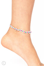 Load image into Gallery viewer, Paparazzi Midsummer Daisy - Blue Ankle Bracelet

