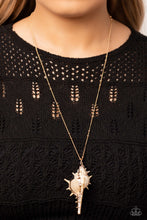 Load image into Gallery viewer, Paparazzi Sea CONCH - Gold Necklace
