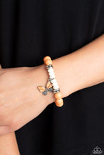 Load image into Gallery viewer, Paparazzi Bold Butterfly - Orange Bracelet
