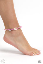 Load image into Gallery viewer, Paparazzi Beachcomber Ballad - Pink Anklet

