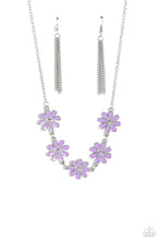 Load image into Gallery viewer, Paparazzi Flora Fantasy - Purple Necklace

