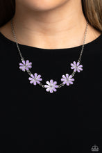 Load image into Gallery viewer, Paparazzi Flora Fantasy - Purple Necklace
