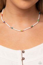 Load image into Gallery viewer, Paparazzi Tis the SEA-SUN - White Necklace
