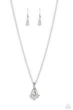 Load image into Gallery viewer, Paparazzi Fancy Fringe - White Necklace
