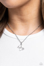 Load image into Gallery viewer, Paparazzi Butterfly Lullaby - White Necklace
