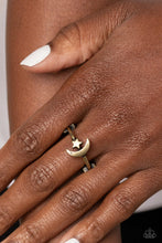 Load image into Gallery viewer, Paparazzi Astral Allure - Brass Ring
