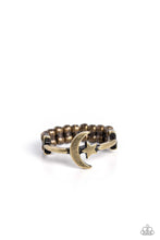 Load image into Gallery viewer, Paparazzi Astral Allure - Brass Ring
