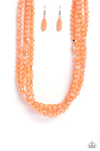 Load image into Gallery viewer, Paparazzi Layered Lass - Orange Necklace
