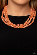 Load image into Gallery viewer, Paparazzi Layered Lass - Orange Necklace
