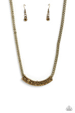 Load image into Gallery viewer, Paparazzi Swing Dance Dream - Brass Necklace
