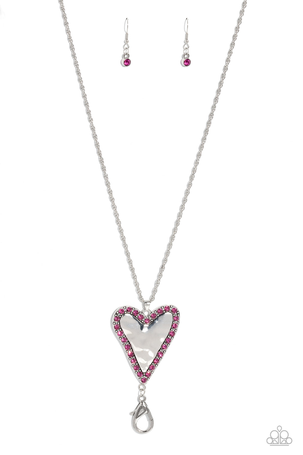 Paparazzi Radiant Romeo - Pink Lanyard