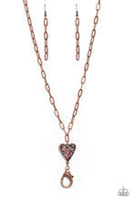 Load image into Gallery viewer, Paparazzi Kiss and SHELL - Copper Lanyard
