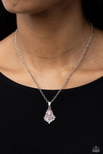 Load image into Gallery viewer, Paparazzi Fancy Fringe - Pink Necklace
