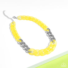 Load image into Gallery viewer, Paparazzi Curb Your Enthusiasm - Yellow Necklace
