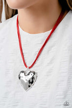 Load image into Gallery viewer, Paparazzi Confident Courtship - Red Necklace
