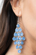Load image into Gallery viewer, Paparazzi With All DEW Respect - Blue Earrings
