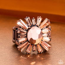 Load image into Gallery viewer, Paparazzi Starburst Season - Copper Ring
