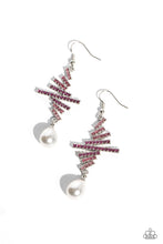 Load image into Gallery viewer, Paparazzi Timeless Tapestry - Pink Earrings
