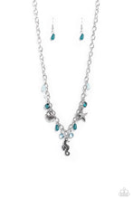 Load image into Gallery viewer, Paparazzi Seahorse Season - Blue Necklace
