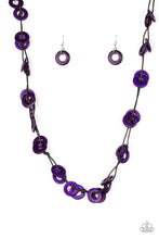 Load image into Gallery viewer, Paparazzi Waikiki Winds - Purple Necklace
