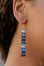 Load image into Gallery viewer, Paparazzi Superbly Stacked - Blue Earrings
