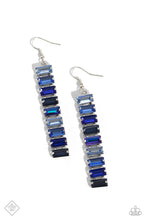 Load image into Gallery viewer, Paparazzi Superbly Stacked - Blue Earrings
