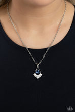 Load image into Gallery viewer, Paparazzi Fancy Fringe - Blue Necklace
