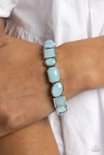 Load image into Gallery viewer, Paparazzi Giving Geometrics - Blue Bracelet
