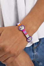 Load image into Gallery viewer, Paparazzi Multicolored Madness - Purple Bracelet
