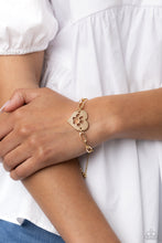 Load image into Gallery viewer, Paparazzi PAW-sitively Perfect - Gold Bracelet
