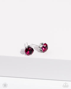 Paparazzi Just In TIMELESS - Pink Earrings