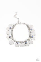 Load image into Gallery viewer, Paparazzi Dreamy Discs - Blue Bracelet
