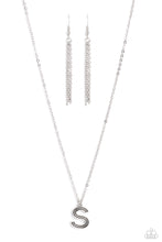 Load image into Gallery viewer, Paparazzi Leave Your Initials - Silver S Necklace
