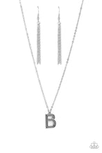 Load image into Gallery viewer, Paparazzi Leave Your Initials - Silver B Necklace
