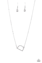 Load image into Gallery viewer, Paparazzi INITIALLY Yours - D - White Necklace
