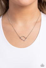 Load image into Gallery viewer, Paparazzi INITIALLY Yours - D - White Necklace
