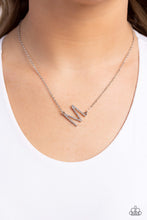 Load image into Gallery viewer, Paparazzi INITIALLY Yours - M - White Necklace
