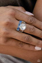 Load image into Gallery viewer, Paparazzi Balanced Bravura - Blue Ring
