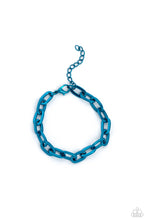 Load image into Gallery viewer, Paparazzi Energetic Encore - Blue Bracelet
